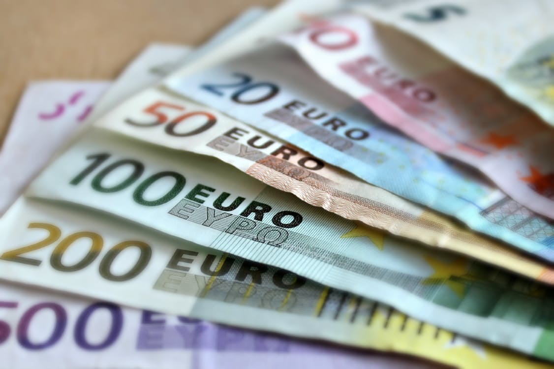 bank note euro bills paper money 63635
